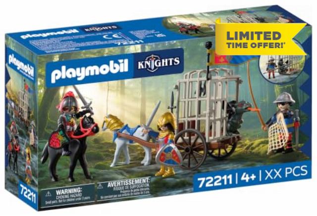 Playmobil | Knights | Dragon Kidnapping | Carriage with cage