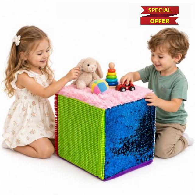 MOONLAND Giant Textured Sensory Cube