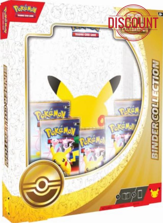 Pokémon TCG: 30th Celebration Binder Collection (1 Binder & 5 Booster Packs)