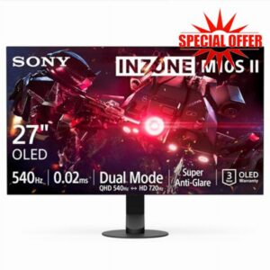 Sony INZONE M10S II 27" OLED QHD Gaming Monitor: 1440p