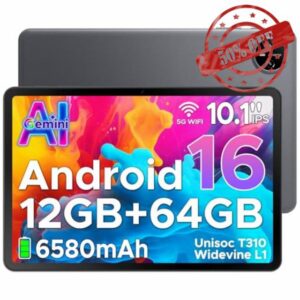 Tab A9 Android 16 Tablet With Gemini AI 10 Inch 2026