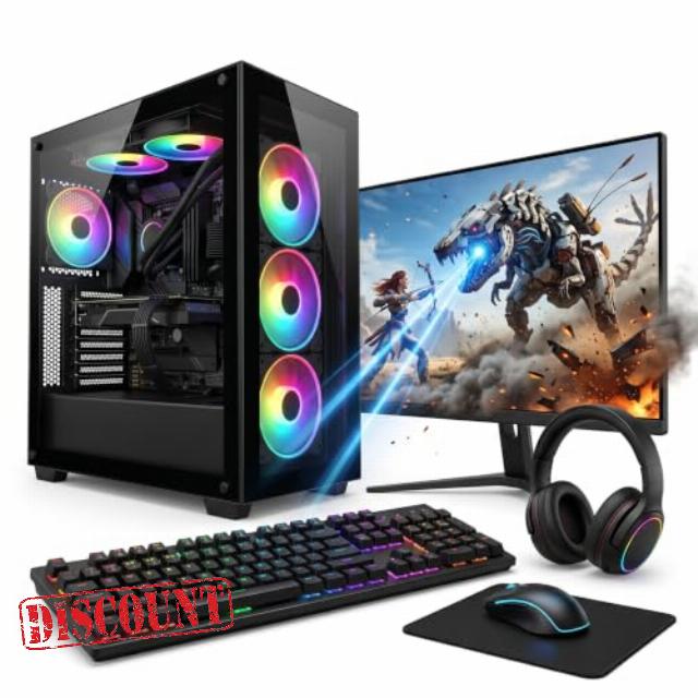 Entry-Level Gaming PC Desktop Bundle - Core i5