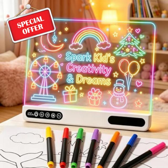 LED Drawing Board for Kids