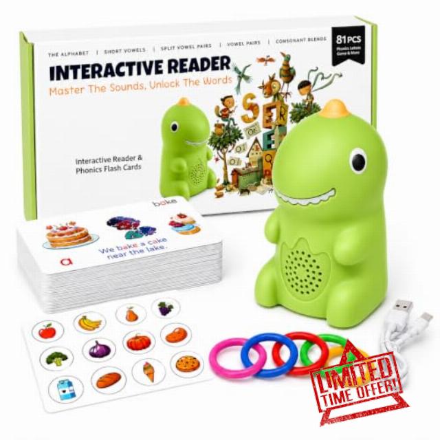 Dinosaur Talking Flash Cards