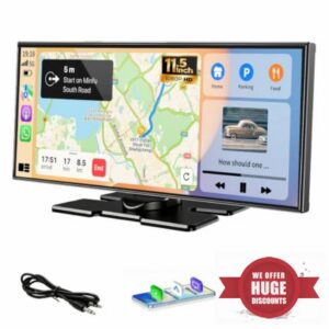 11.5" Wireless CarPlay Android Auto Screen