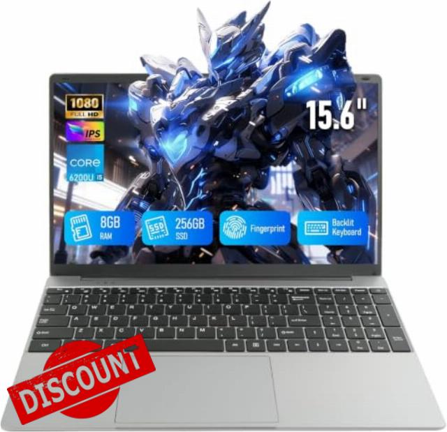 15.6 Inch FHD Laptop Core i5 6200U
