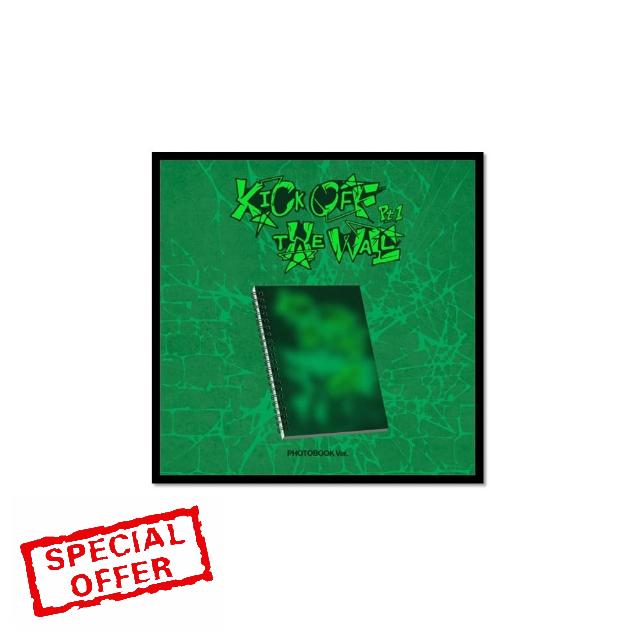 KickFlip KICK OFF THE WALL Pt.1 [PHOTOBOOK Ver.] The 5th Mini Album