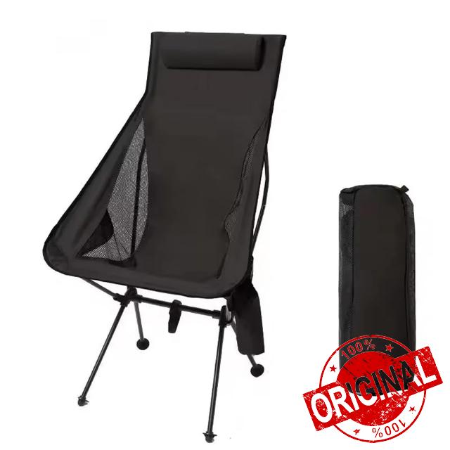 Ziposeat Compact Camping Chair (Black)