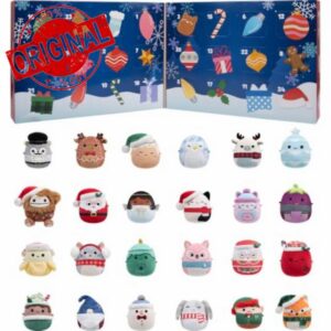 Squishmallows Original 24-Day Micromallows Holiday Plush Advent Calenda