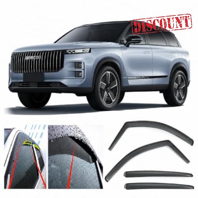 4x Wind Deflectors for JAECOO 7 / J7 2023 2024 2025 2026 2027 Weather Shields Sun Visors Rain Guards