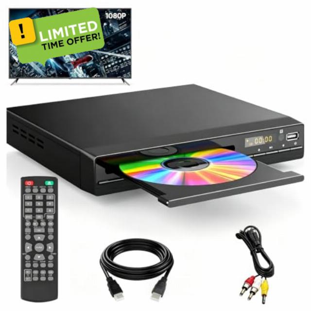 DVD Player for TV with HDMI Output