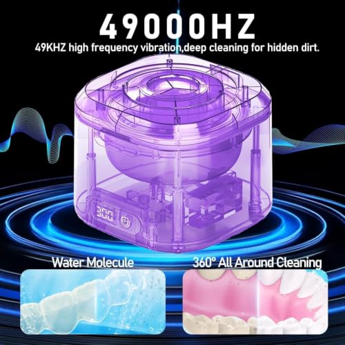 49kHz Ultrasonic Cleaner for Dentures