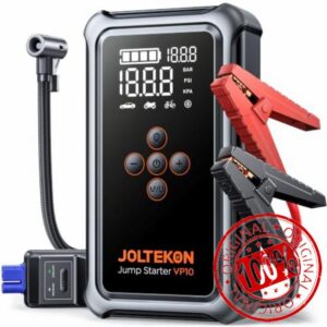 9000A 150PSI Jump Starter Power Pack with Air Compressor