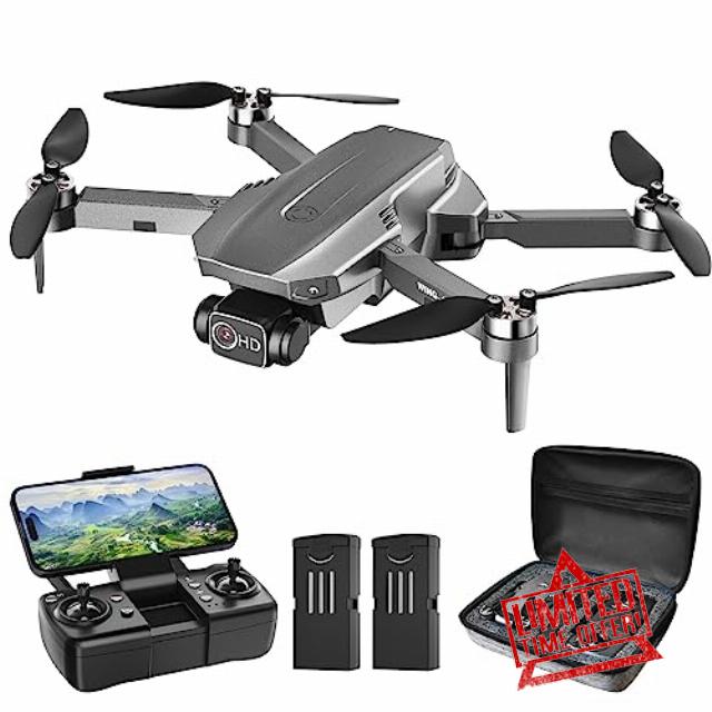 Wipkviey B12 Foldable GPS Drone with Camera 4K Professional for Adults                                                          RC Quadcopter for Beginners