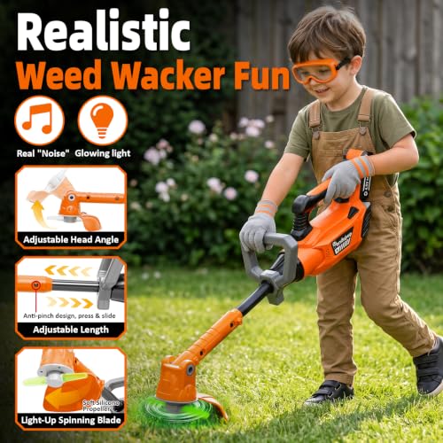 3-in-1 Toy Strimmer & Leaf Blower & Hedge Trimmer