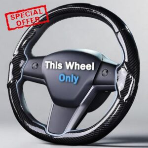 Steering Wheel Cover for 2017-2023 Tesla Model 3 2020-2024 Tesla Model Y