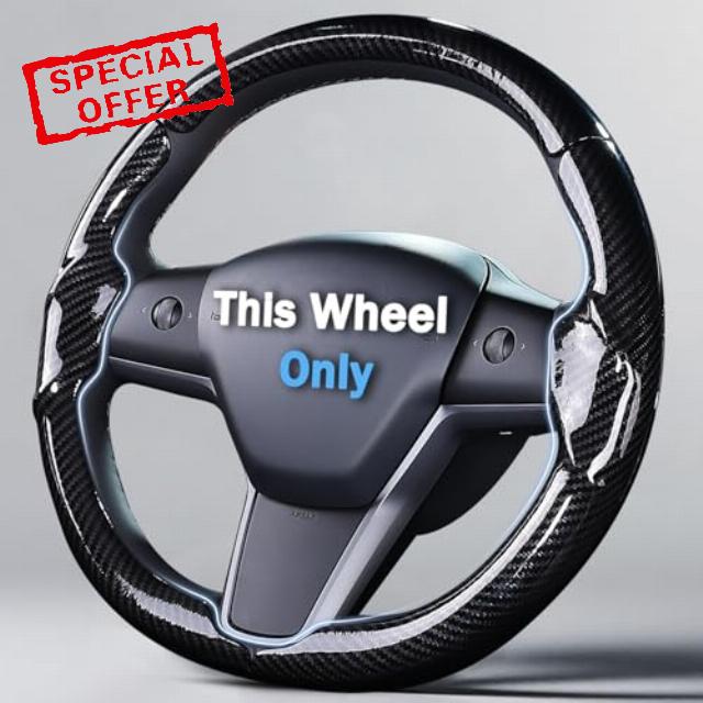Steering Wheel Cover for 2017-2023 Tesla Model 3 2020-2024 Tesla Model Y