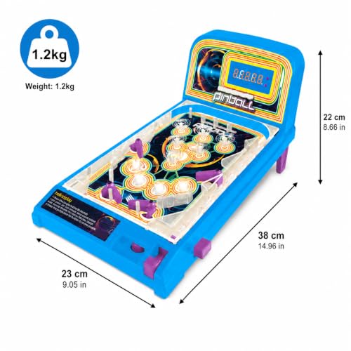 Electronic Scoring and 2 Steel Pinballs for Tabletop Fu