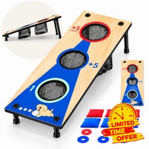 2 in 1 Cornhole Toss Game Set