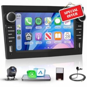 Rimoody 4 Core 64G Android Car Stereo for Vauxhall Corsa Astra Vivaro                                                          for Zafira Combo Meriva Vectra Antara Wireless Carplay Android Auto 7'' Touchscreen GPS WiFi FM RDS Bluetooth Backup Camera