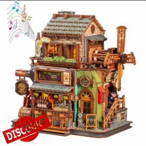 DIY Miniature Dollhouse Kit Book Nook Kit