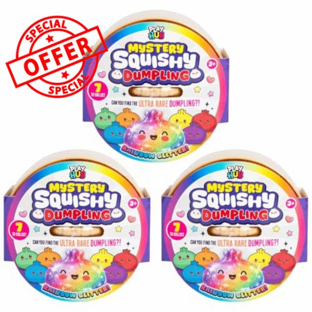 abeec Mystery Dumpling Squishy 3 Pack