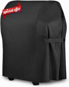 BBQ Grill Cover for Weber Spirit E-315 2019-2026+                                                          Waterproof Windproof Heavy Duty Oxford Cloth UV Resistant with Adjustable Straps Handles All-Weather Protection Easy to Use