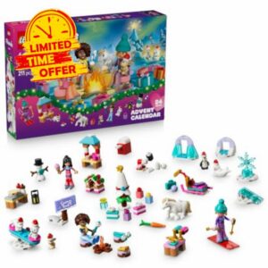 LEGO Friends Advent Calendar 2026 - Christmas Countdown Toys for 6+ Year Old Girls - 24 Surprises incl. 3 Mini Dolls