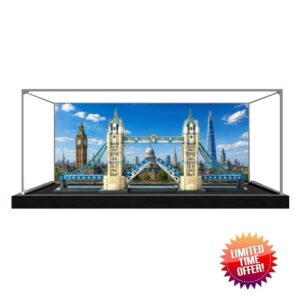 Acrylic Display Case for Lego 21067 Tower Bridge