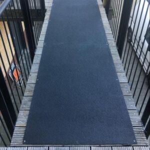 Non-Slip Flooring | Weather & Corrosion Resistant 2.44m x 1.22m / Black