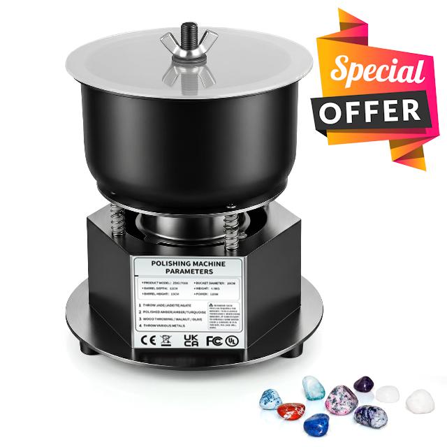 10Inch Vibratory Tumbler Polishing Machine