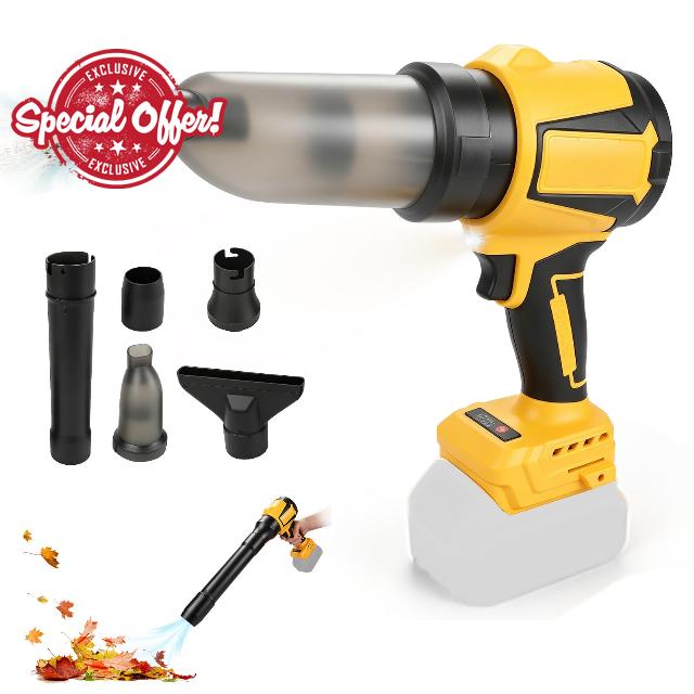 Cordless Leaf Blower Compatible with Dewalt 18V Batteries