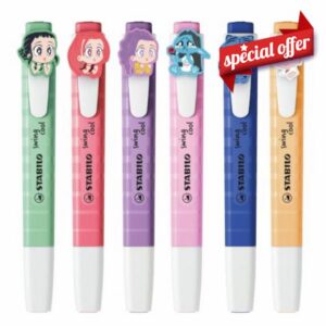 STABILO swing cool KPop Demon Hunters                                                          Highlighter - Color-Mix Box of 10 - with Assorted Characters Designs with Charms