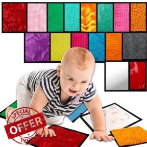Experience Playtime With Sensory Mats Featuring 16 Distinct Sensory                                                          For Kids With Non-Slip Features For Safety And Enjoyment Products