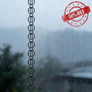 Rain Chains Aluminum Cascading Rain Chain