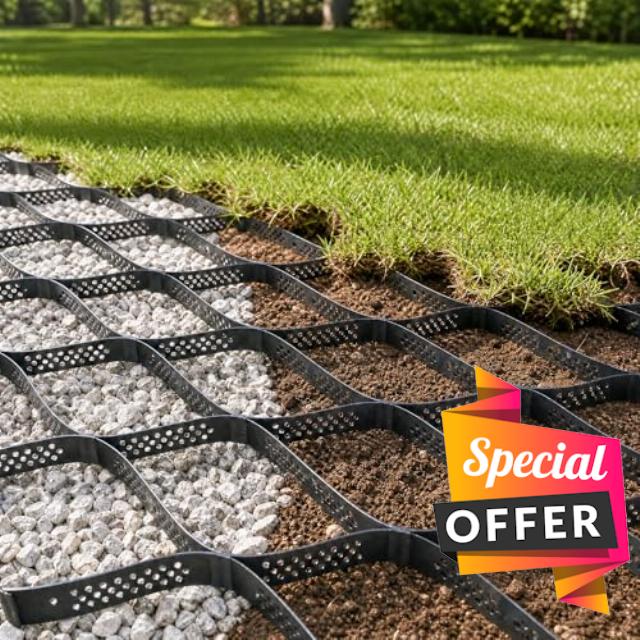 Grass Grid Paver Path Base Mat 10x3m
