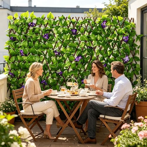 Decorative Faux Ivy Fencing Panel