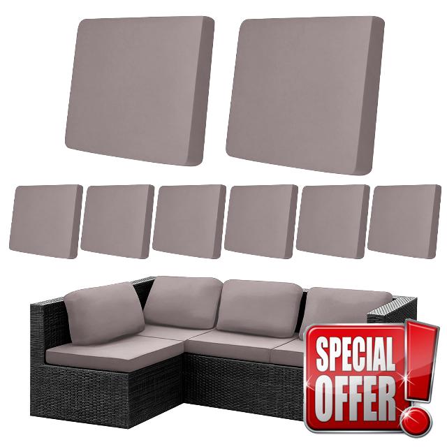 8Pcs Outdoor Patio Cushion Covers