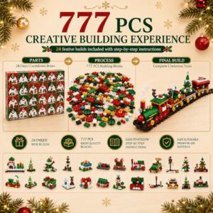 creative builds and a festive train display for kids aged 6+