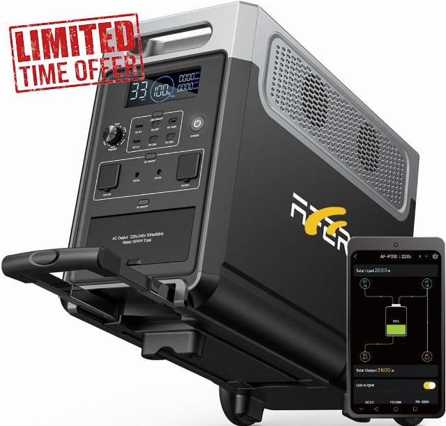 AFERIY P310 Portable Power Station 3600W