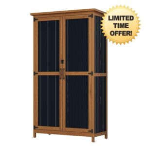 Aoxun Outdoor Storage Cabinet