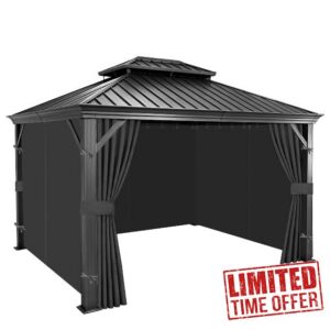 10x12 Gazebo Curtains