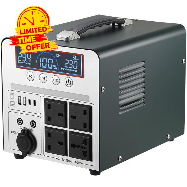 Power Station 1000W/666Wh