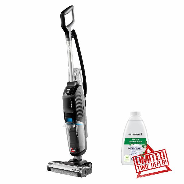 BISSELL CrossWave HF2 Wet & Dry Vacuum For Hard Floors 340W 3845E                                                          Vacuums and mops in one go