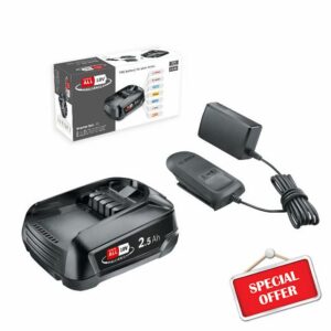 Bosch 18V Battery and Charger Starter Set (1× 2.5 Ah Battery