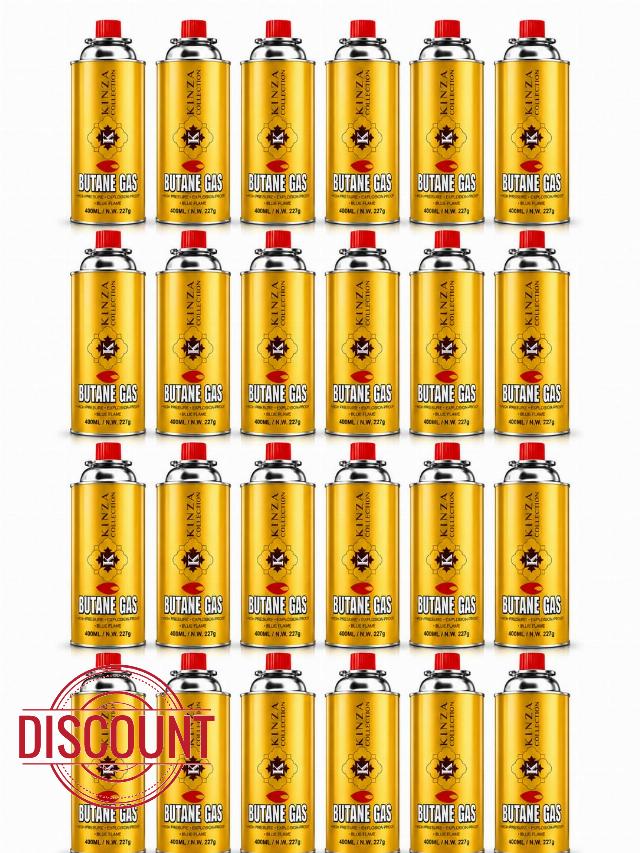 Butane Gas Canisters 227g Pack of 24