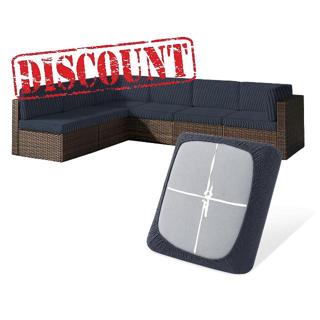 8 Pack Outdoor Cushion Covers