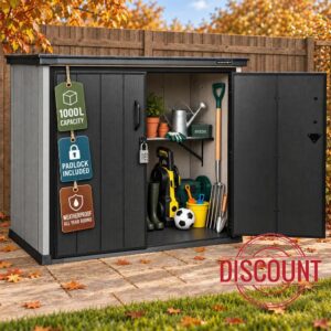 Olsen & Smith 1000L Garden Storage Box