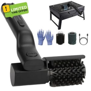Cordless Rechargeable Electric Grill Brush