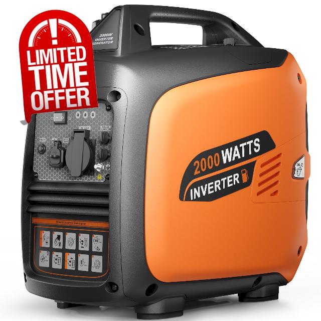EFURDEN 2400W Petrol Inverter Generator
